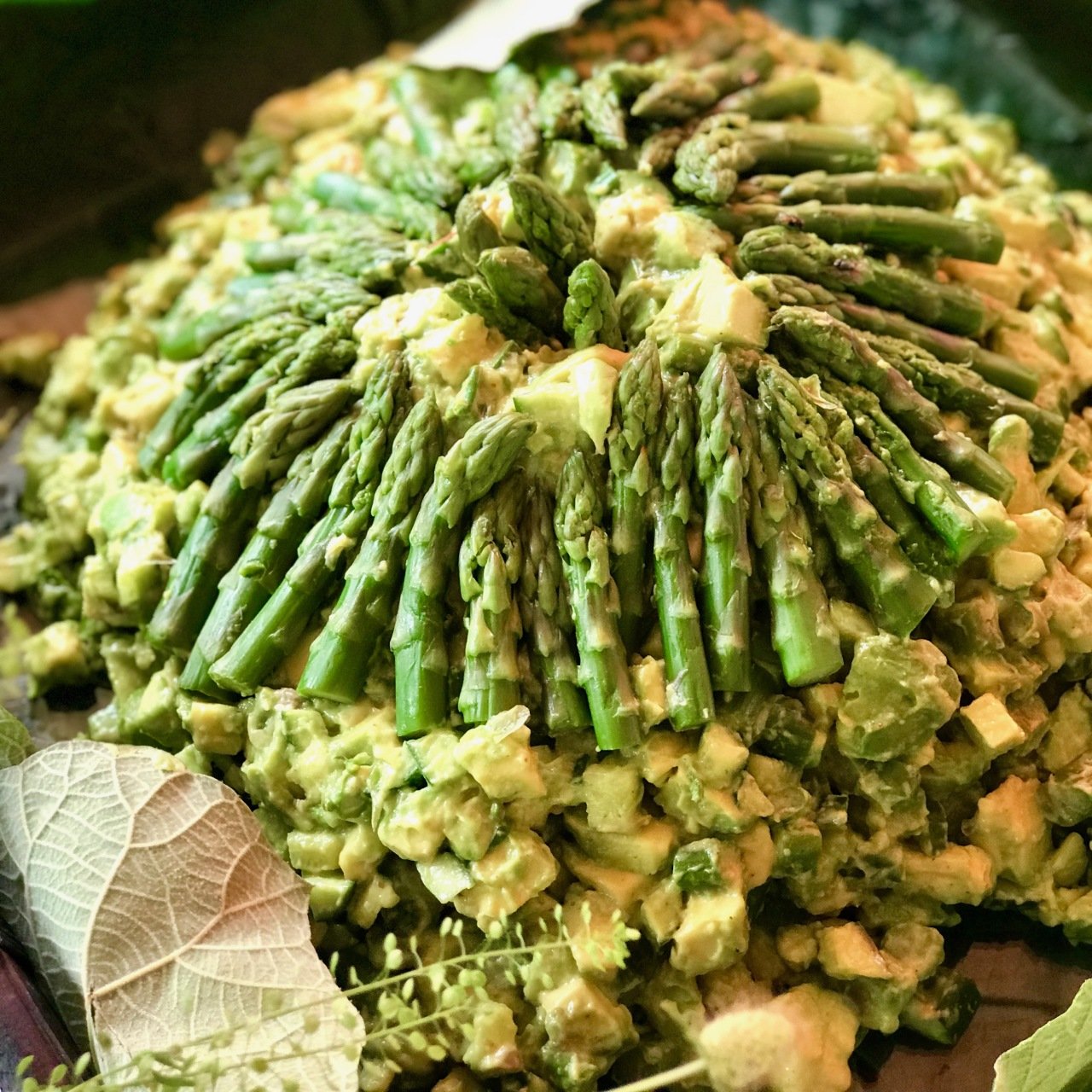 Kuşkonmaz Salatalık Avokado Tartar