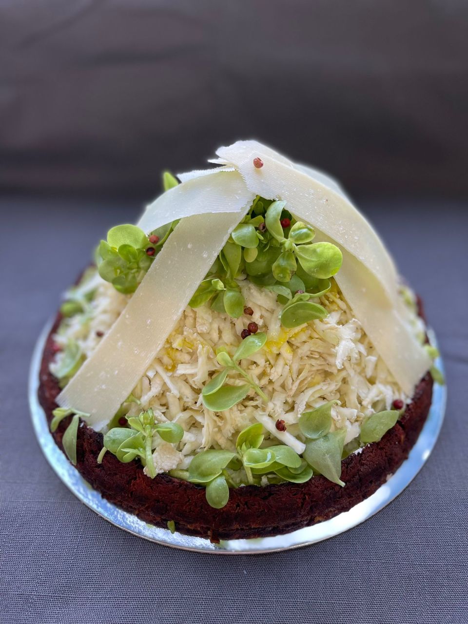 Pancarlı Kadayıf Sepet İçi Enginar Salatası
