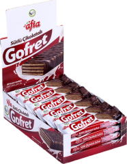 Afia Sütlü Çikolatalı Gofret 35 GR * 24 Adet