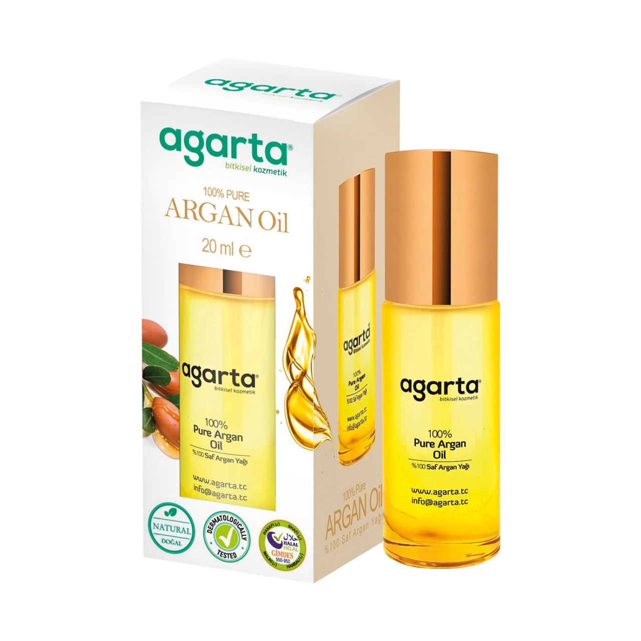 Agarta Doğal Argan Yağı 20ml