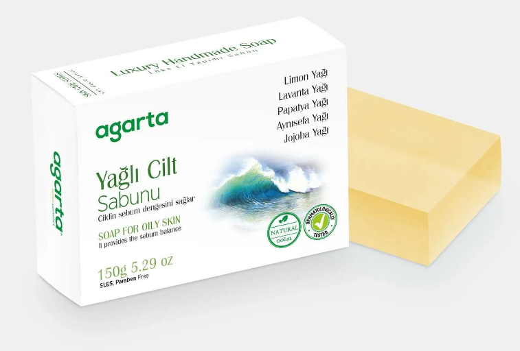 Agarta Yağlı Ciltler İçin Doğal Sabun 150gr