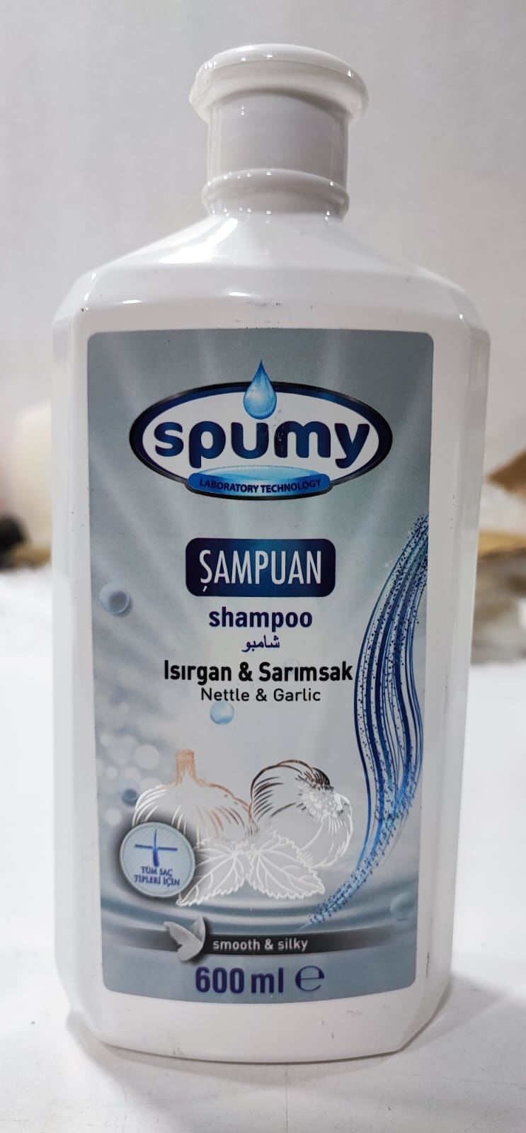 Spumy Isırgan ve Sarmısaklı Şampuan 600