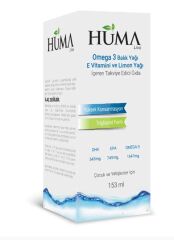 Huma Liva Omega-3 Balık Yağı 153ml