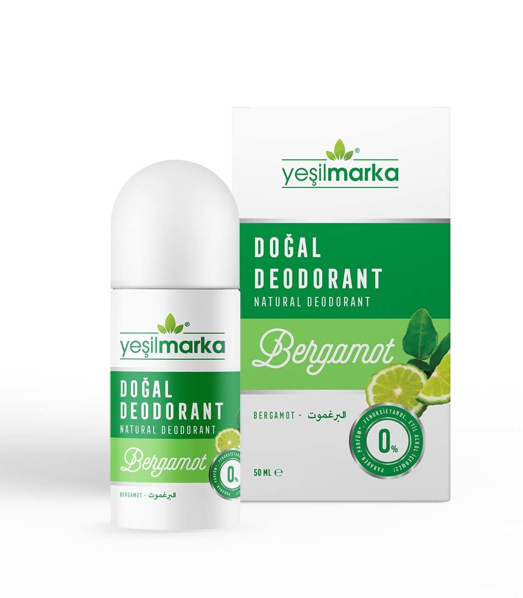 Yeşilmarka Doğal Roll On Deodorant – Bergamot Kokulu 50ML