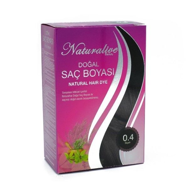 Naturalive Siyah Saç Boyası 100gr