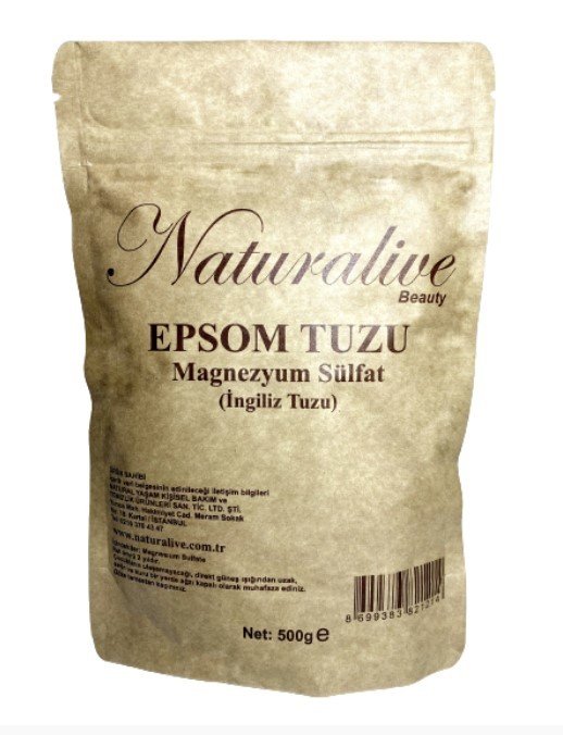 Naturalive Beauty Epsom Tuzu (ingiliz Tuzu) 500gr