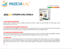 Apideva D3K2 Vitamini 20 Ml