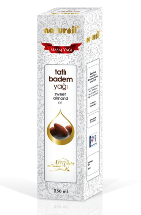 Naturoil Tatlı Badem Yağı 250 ml (içilebilir)