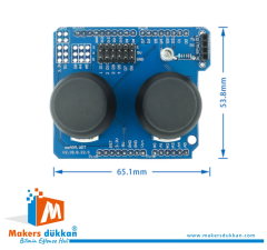 Joystick 2 li Arduino uno shields