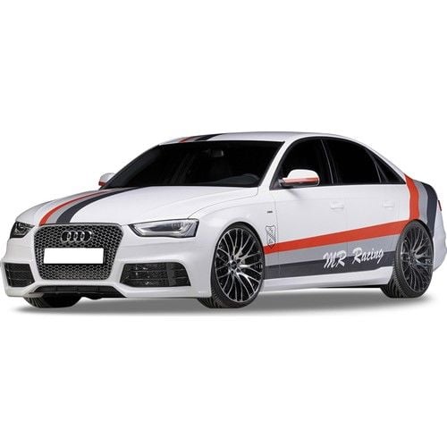 Audi A4 Rieger Marşpiyel (Plastik)