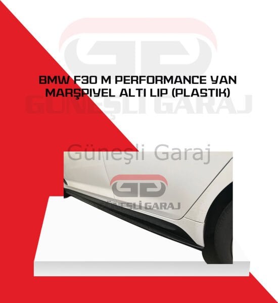 Bmw F30 M Performance Yan Marşpiyel Altı Lip (Plastik)
