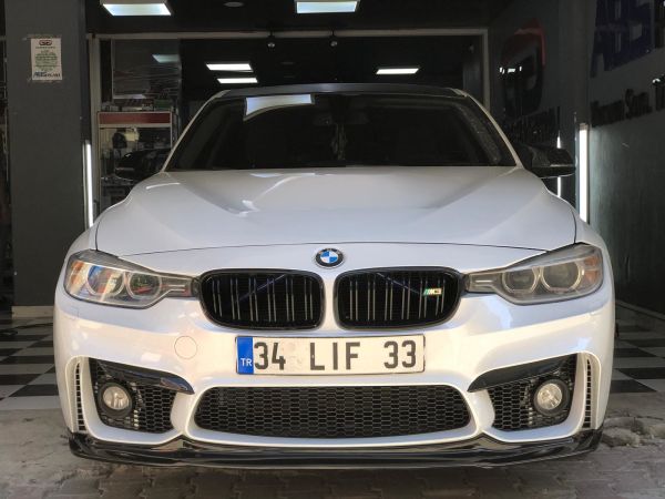 BMW F30 - F80 M3 Ön Lip (Plastik)