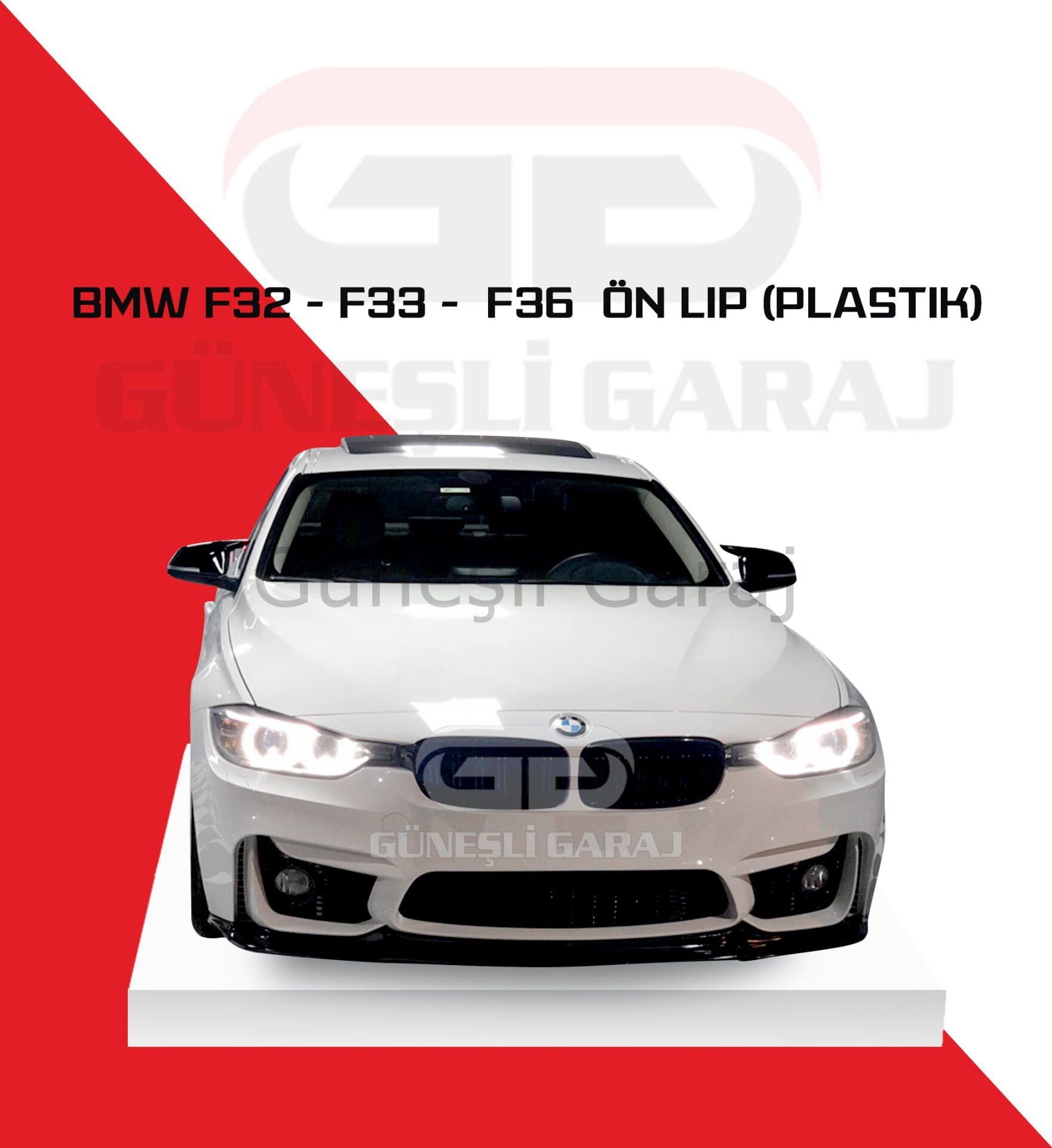 Bmw F32 - F33 -  F36  Ön Lip (Plastik)