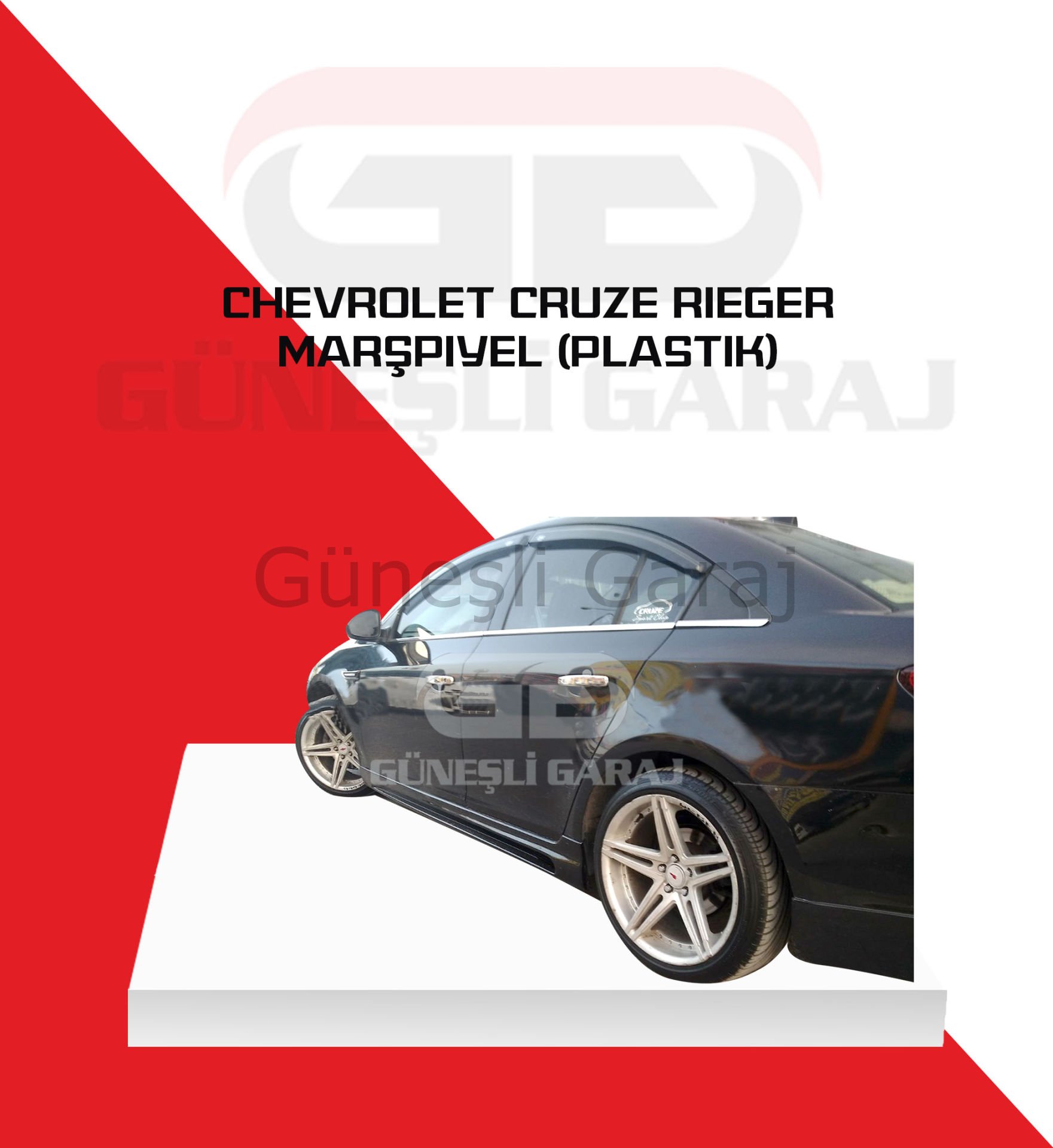 Chevrolet Cruze Rieger Marşpiyel (Plastik)