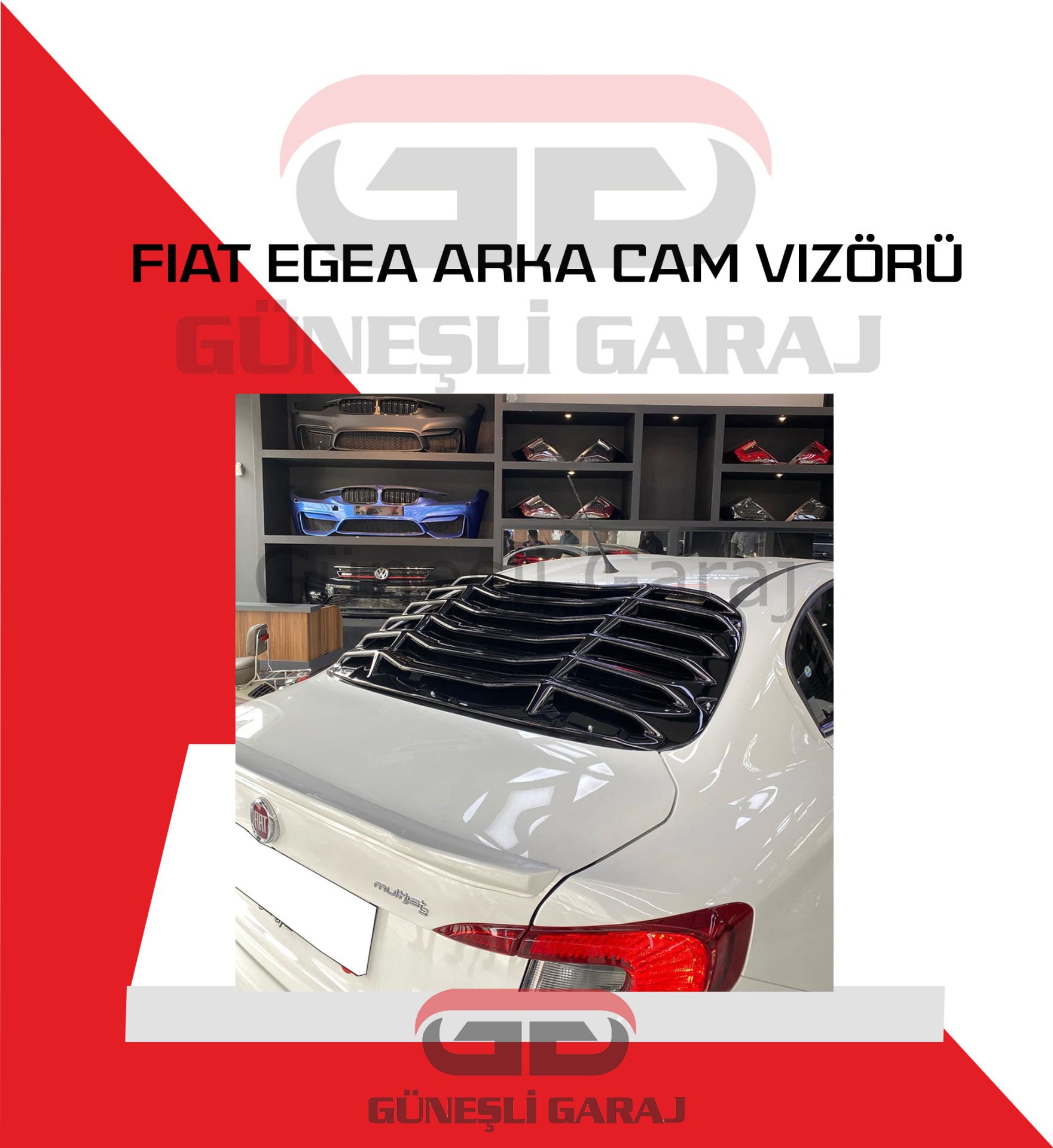 Fiat Egea Arka Cam Vizörü