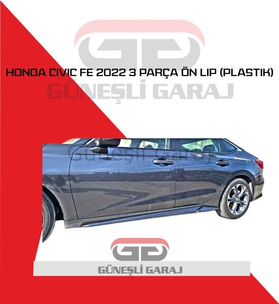 Honda Civic FE 2022 Yan Marşpiyel (Plastik)