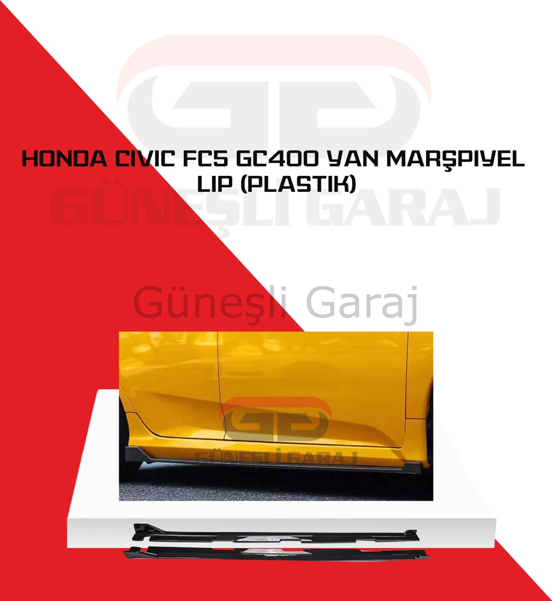 Honda Civic Fc5 Gc400 Yan Marşpiyel Lip (Plastik)