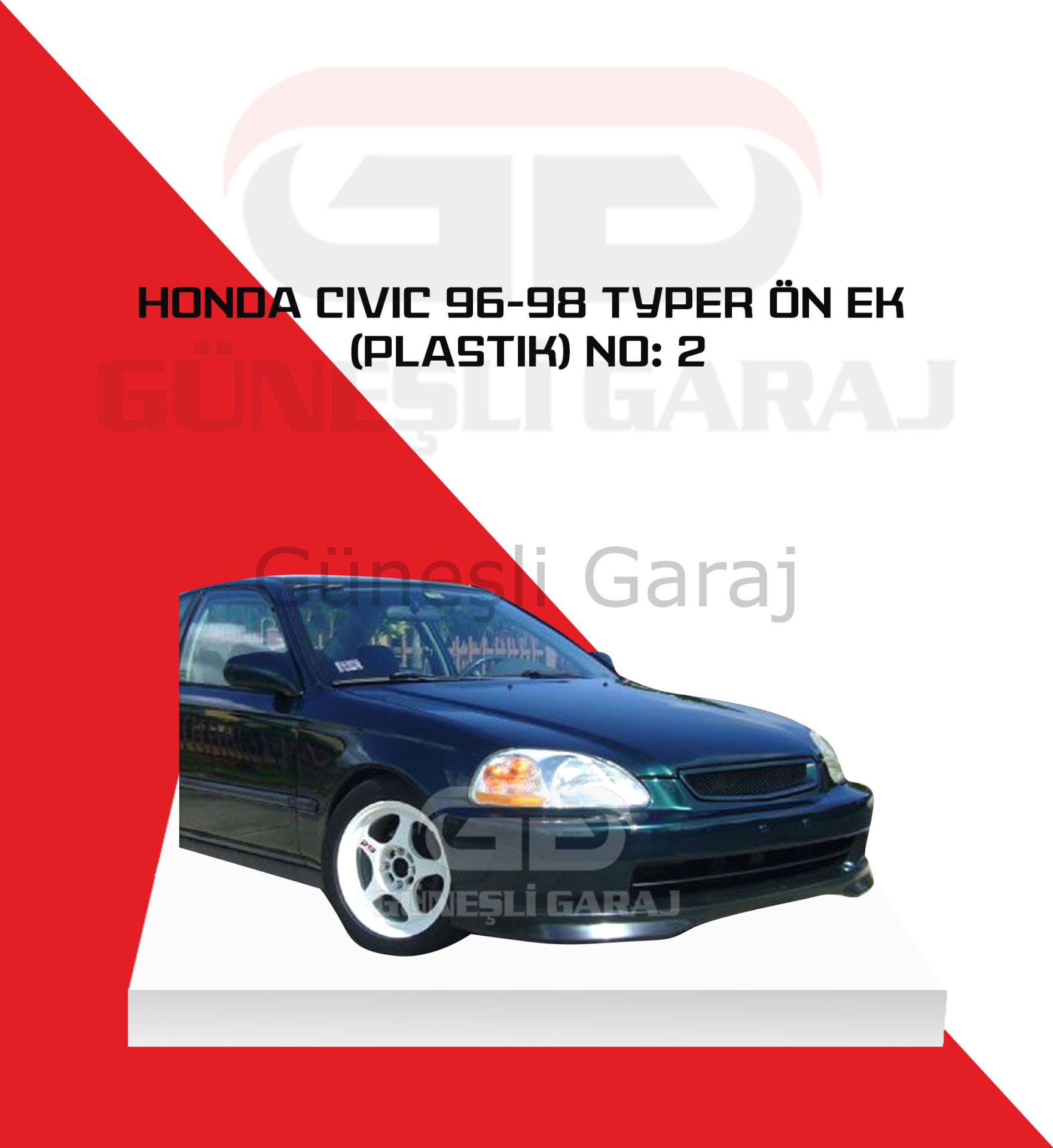 Honda Civic 96-98 Typer Ön Ek (Plastik) No: 2