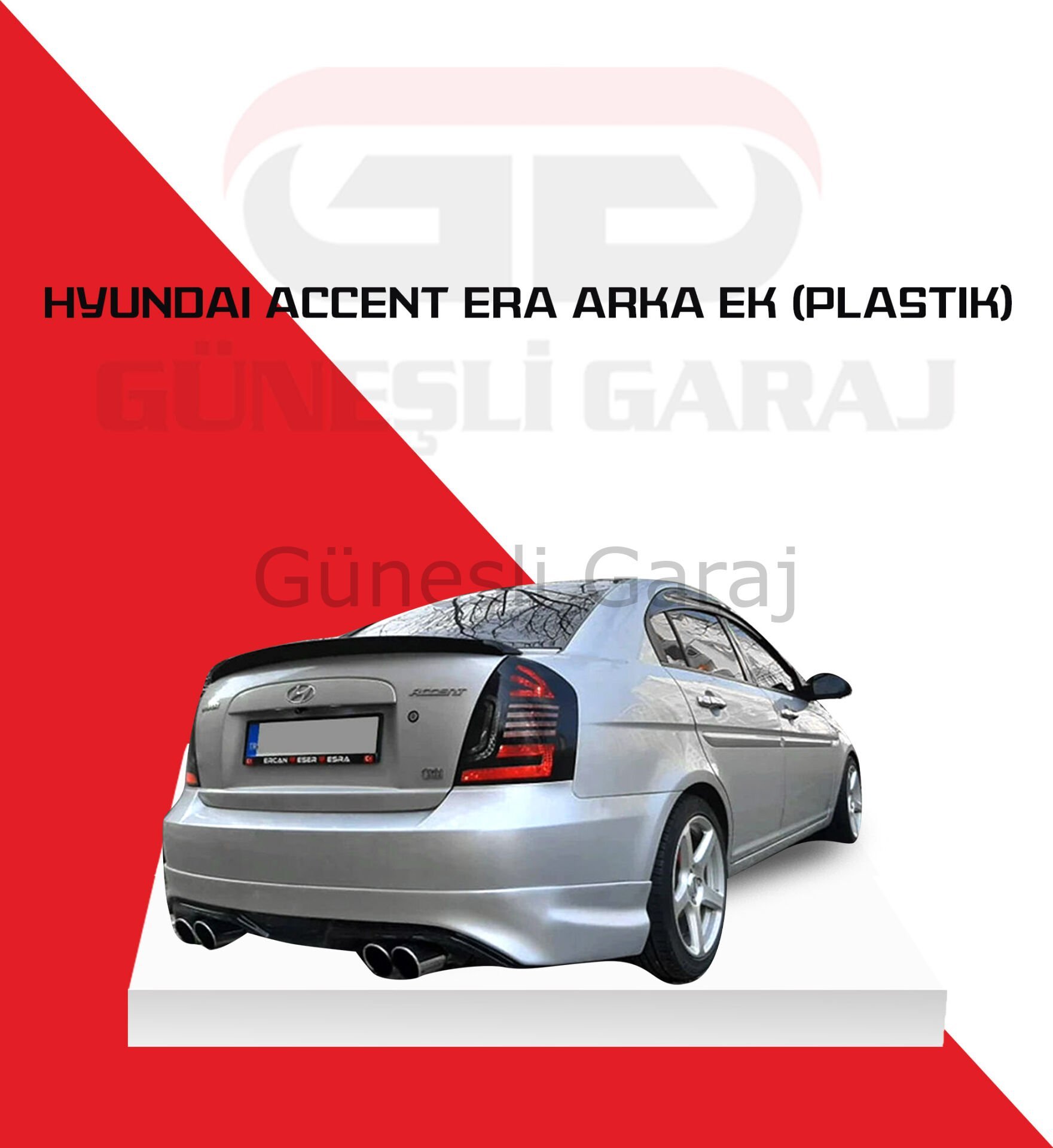 Hyundai Accent Era Arka Ek (Plastik)