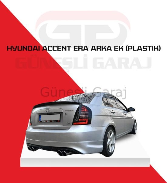 Hyundai Accent Era Arka Ek (Plastik)