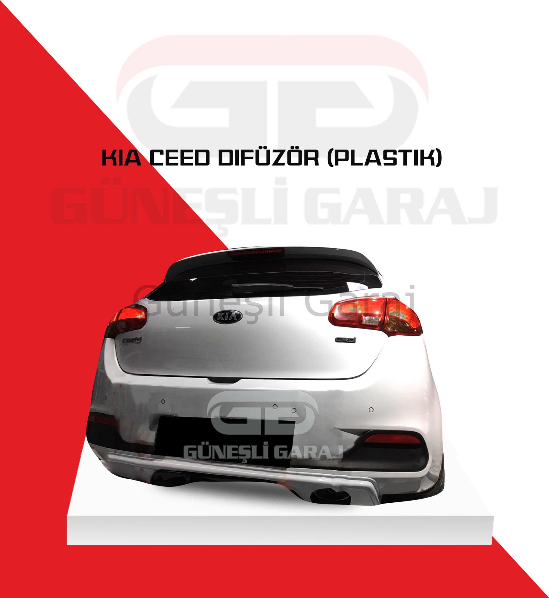 Kia Ceed Difüzör (Plastik)