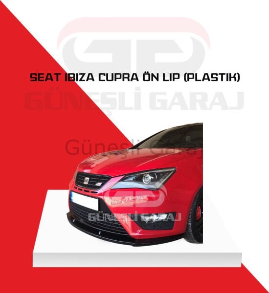 Seat İbiza Cupra Ön Lip (Plastik)