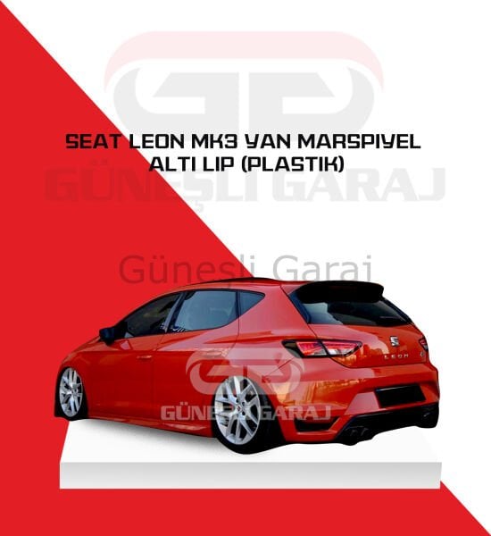 Seat Leon Mk3 Yan Marşpiyel Altı Lip (Plastik)