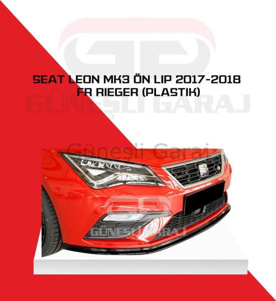 Seat Leon Mk3 Fr 2013-2020 Rieger Ön Lip (Plastik)