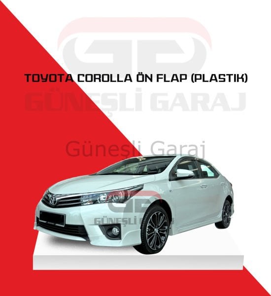 Toyota Corolla Ön Flap (Plastik)