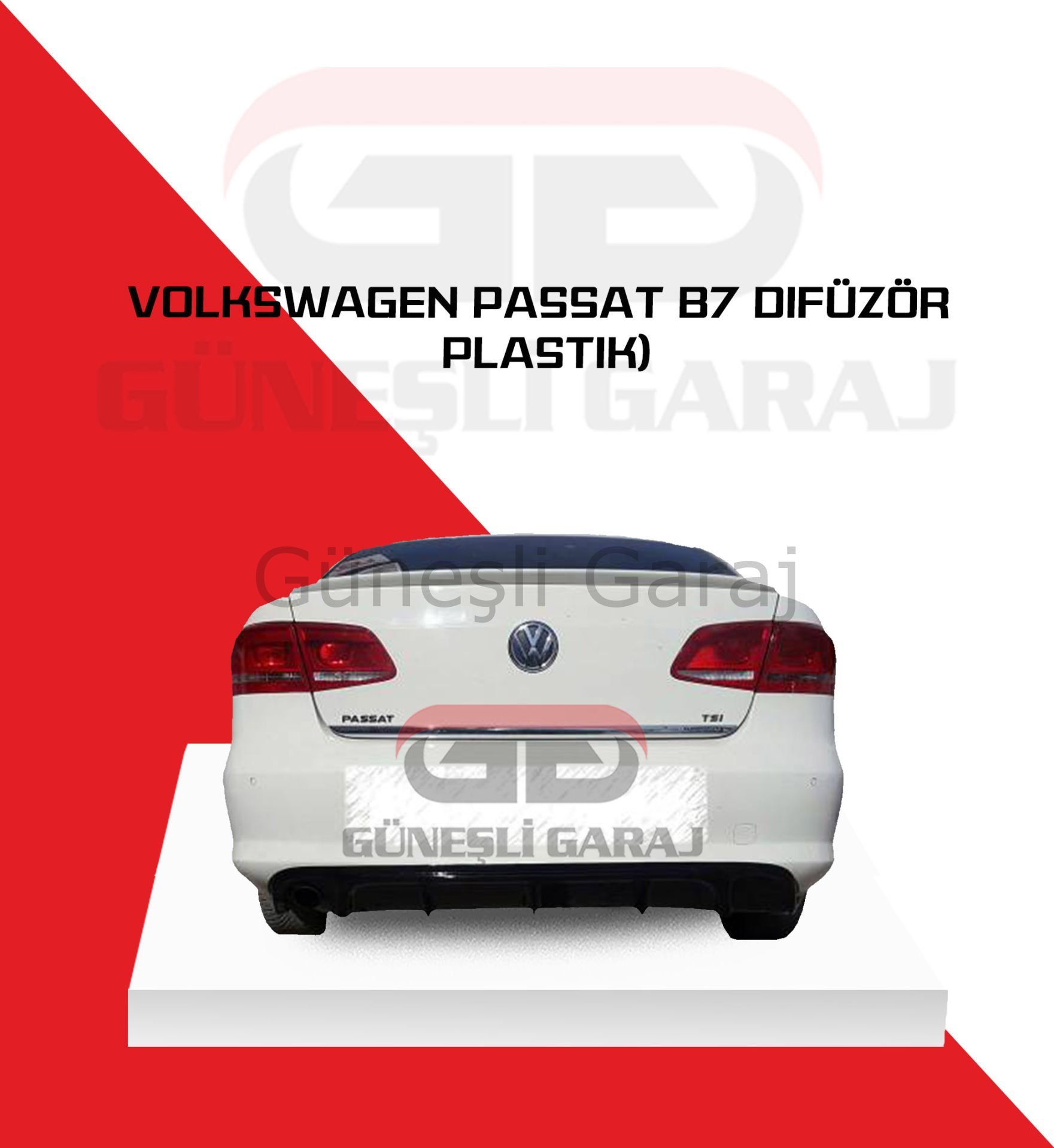 Volkswagen Passat B7 Difüzör (Plastik)