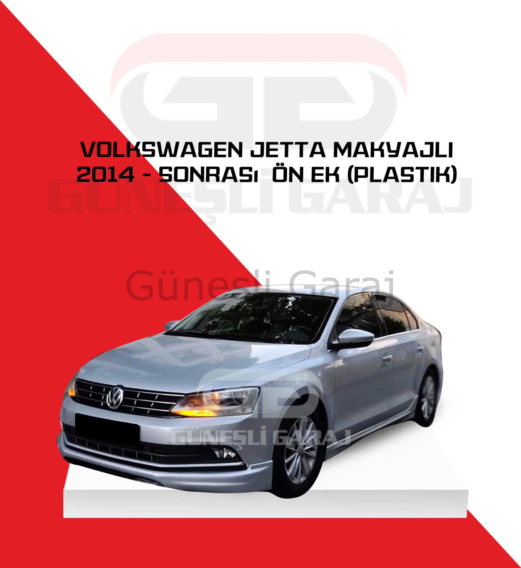 Volkswagen Jetta Makyajlı 2014 - Sonrası Ön Ek (Plastik)