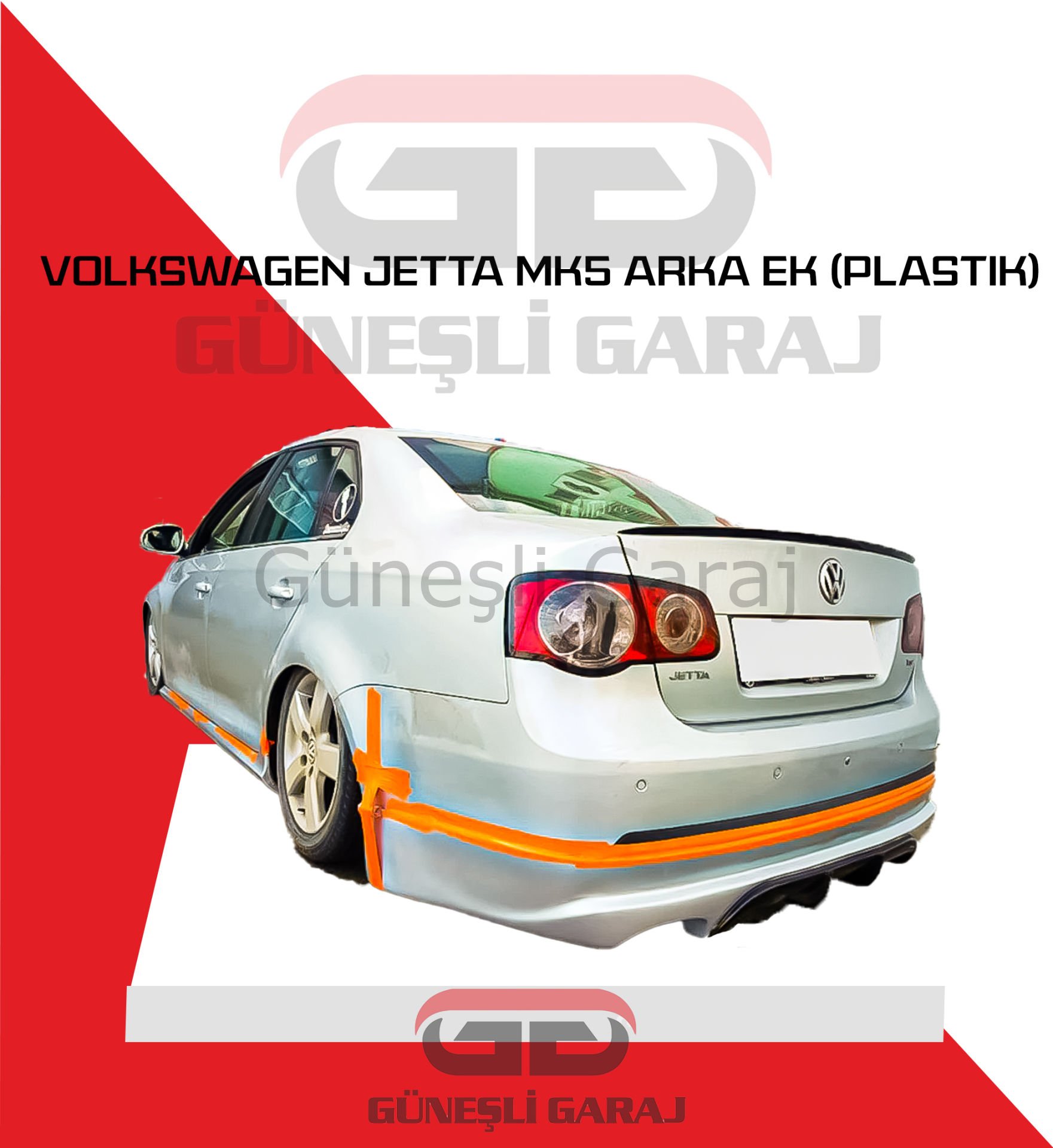 Volkswagen Jetta Mk5 Arka Ek (Plastik)