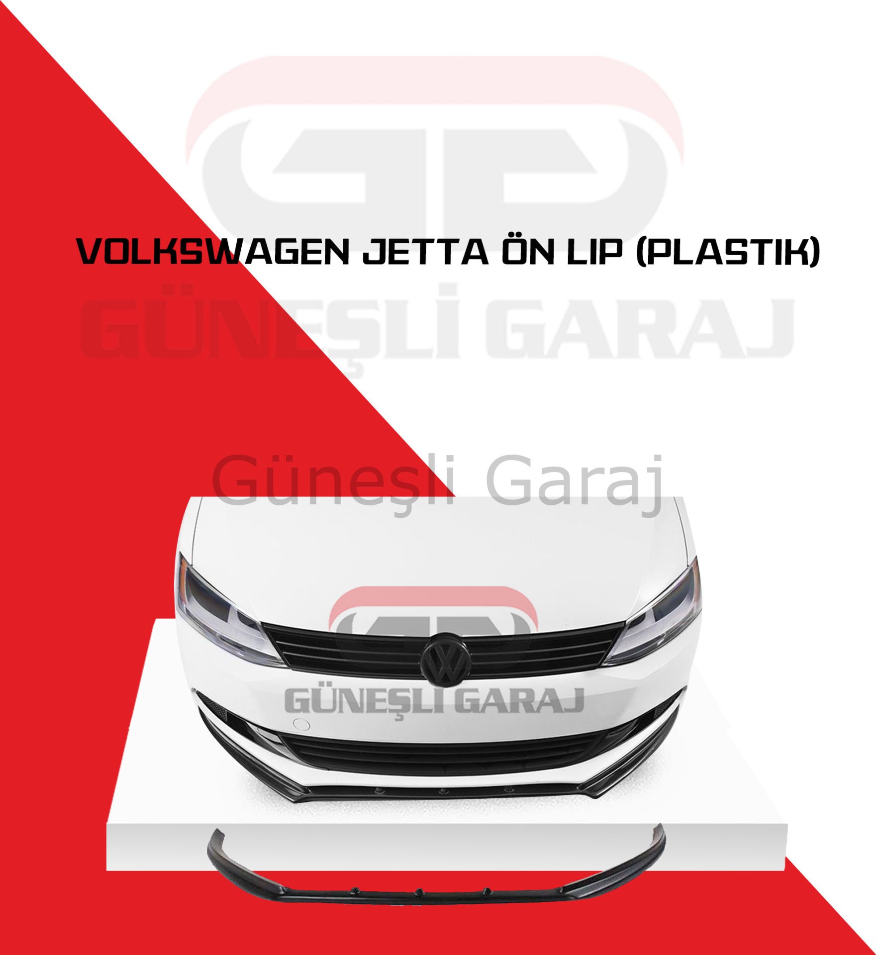 Volkswagen Jetta Ön Lip (Plastik)