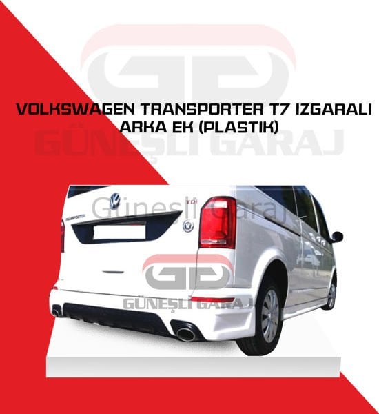 Volkswagen Transporter T7 Izgaralı Arka Ek (Plastik)