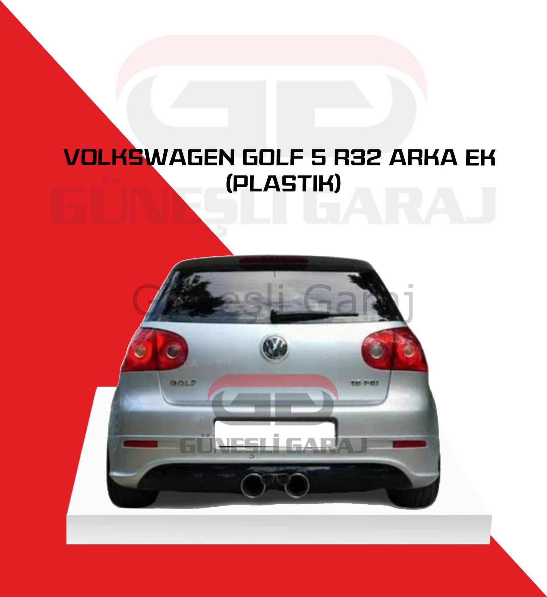 Volkswagen Golf 5 R32 Arka Ek (Plastik)