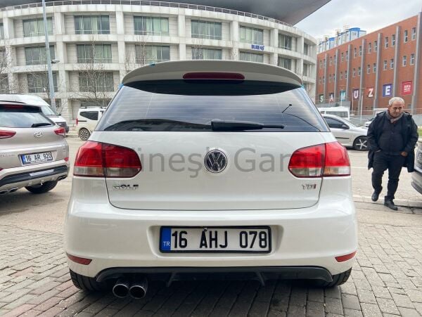 Volkswagen Golf 6 GTI Difüzör (Plastik)