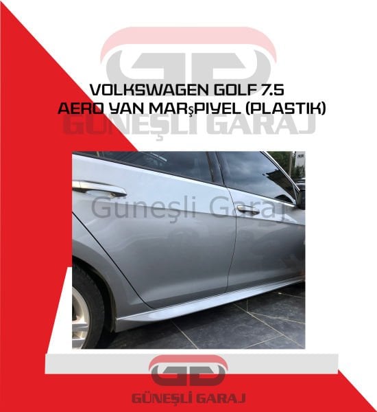 Volkswagen Golf 7.5 Aero Yan Marşpiyel (Plastik)