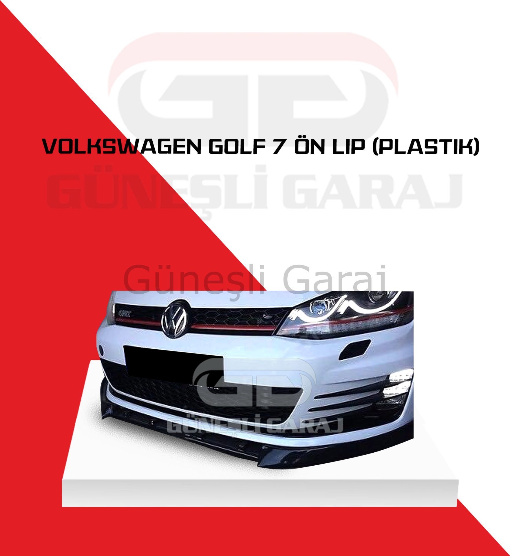 Volkswagen Golf 7 Ön Lip (Plastik)
