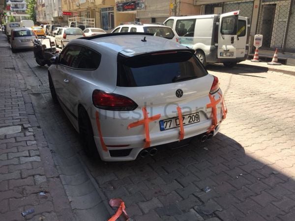 Volswagen Scirocco Makyajsız Rieger Arka Ek (Plastik)