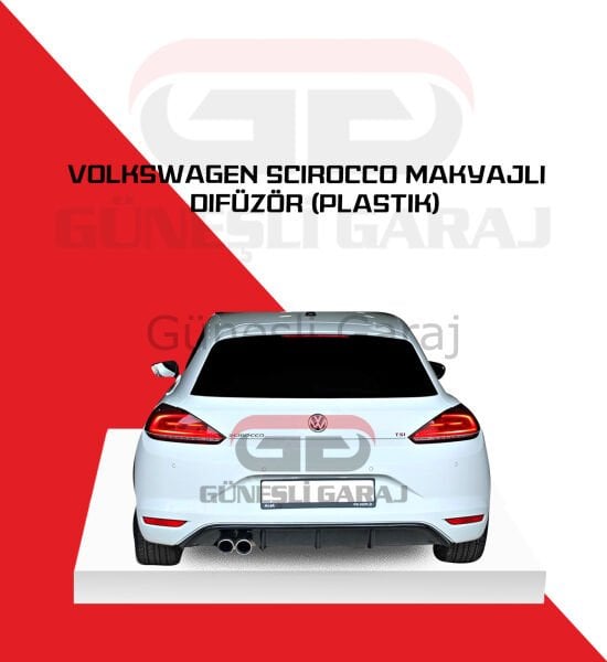 Volkswagen Scirocco Makyajlı Difüzör (Plastik)