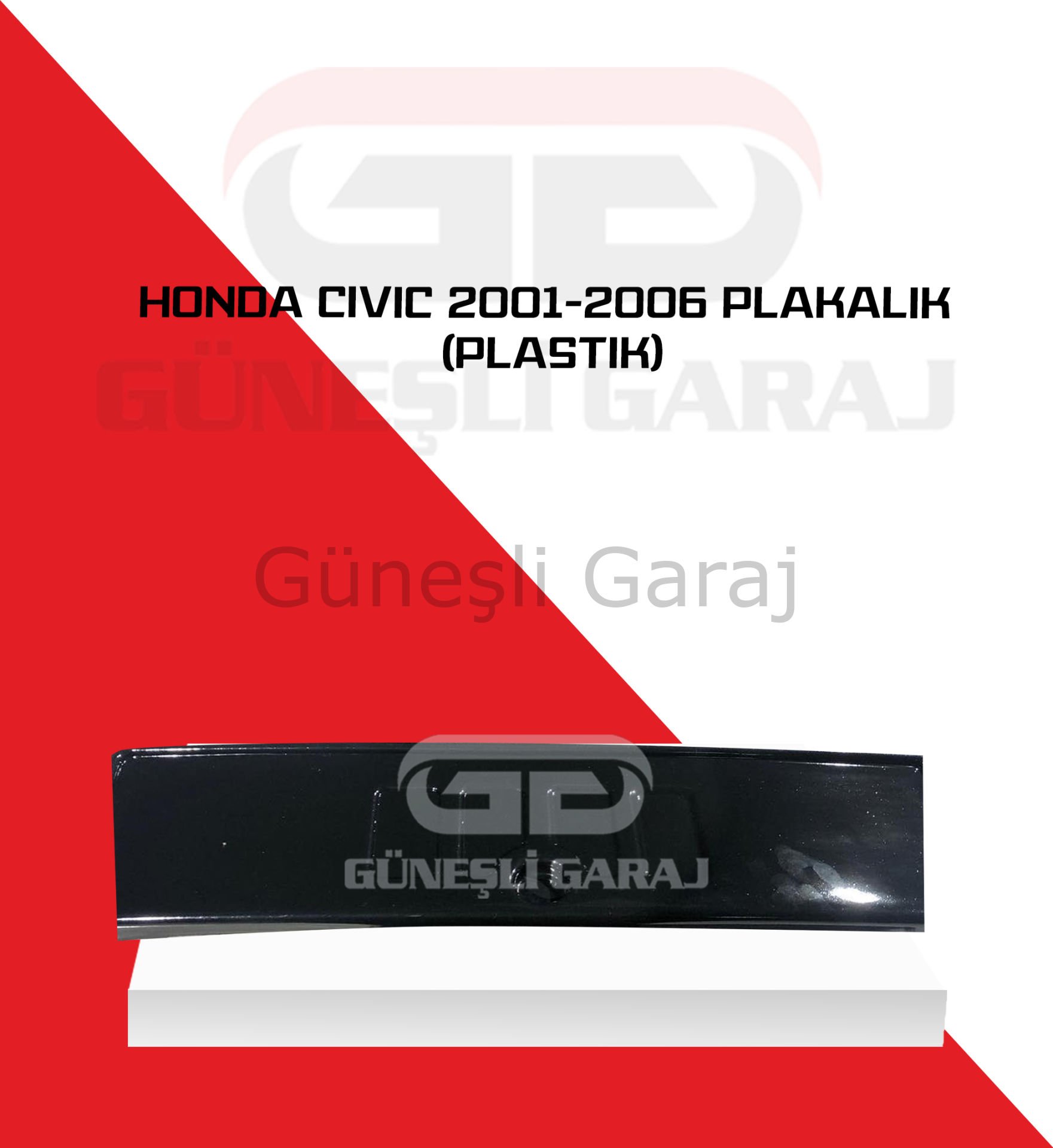 Honda Civic 2001-2006 Plakalık (Plastik)