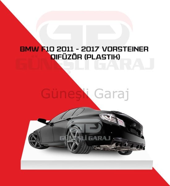 Bmw F10 2011 - 2017 Vorsteiner Difüzör (Plastik)