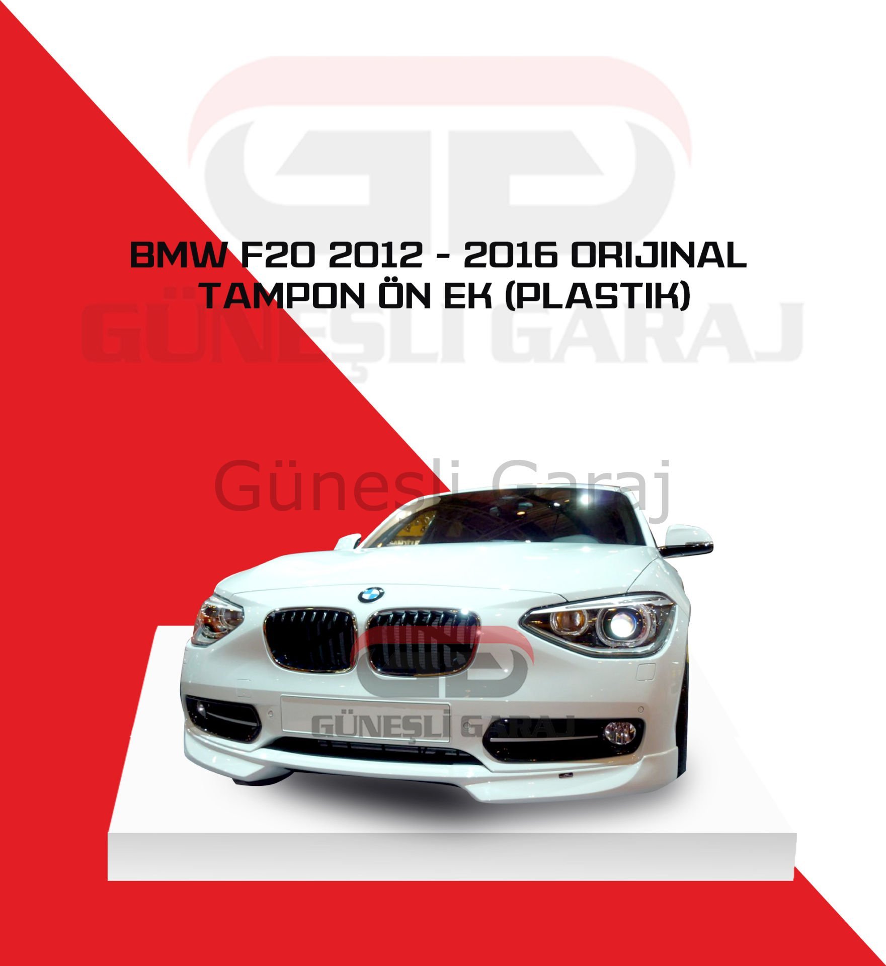 Bmw F20 2012 - 2016 Orijinal Tampon Ön Ek (Plastik)