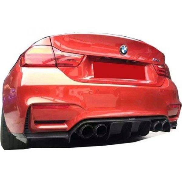 Bmw F30 - F80 M3 2012-2018 Vorsteiner Set 3 Parça Difüzör (Plastik)