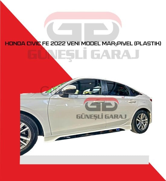 Honda Civic FE 2022 Yeni Model Marşpiyel (Plastik)