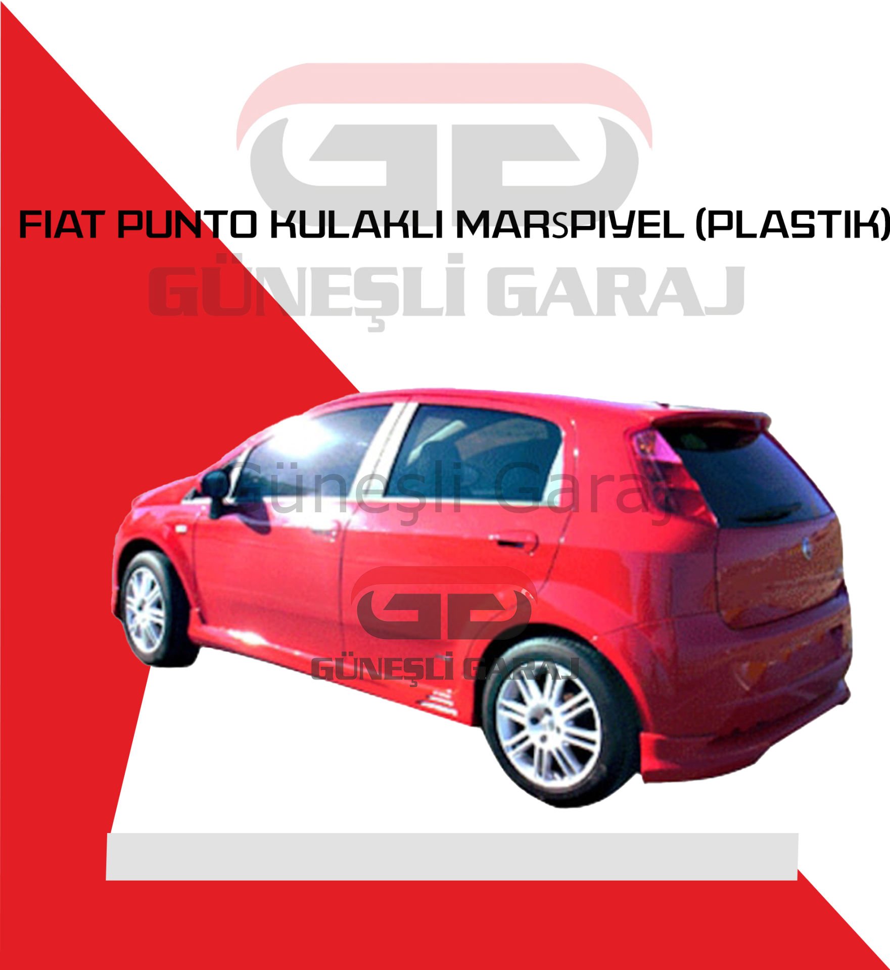 Fiat Punto Kulaklı Marşpiyel (Plastik)