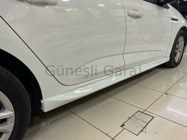 Renault Megane 4 Sedan Yan Marşpiyel (Plastik)