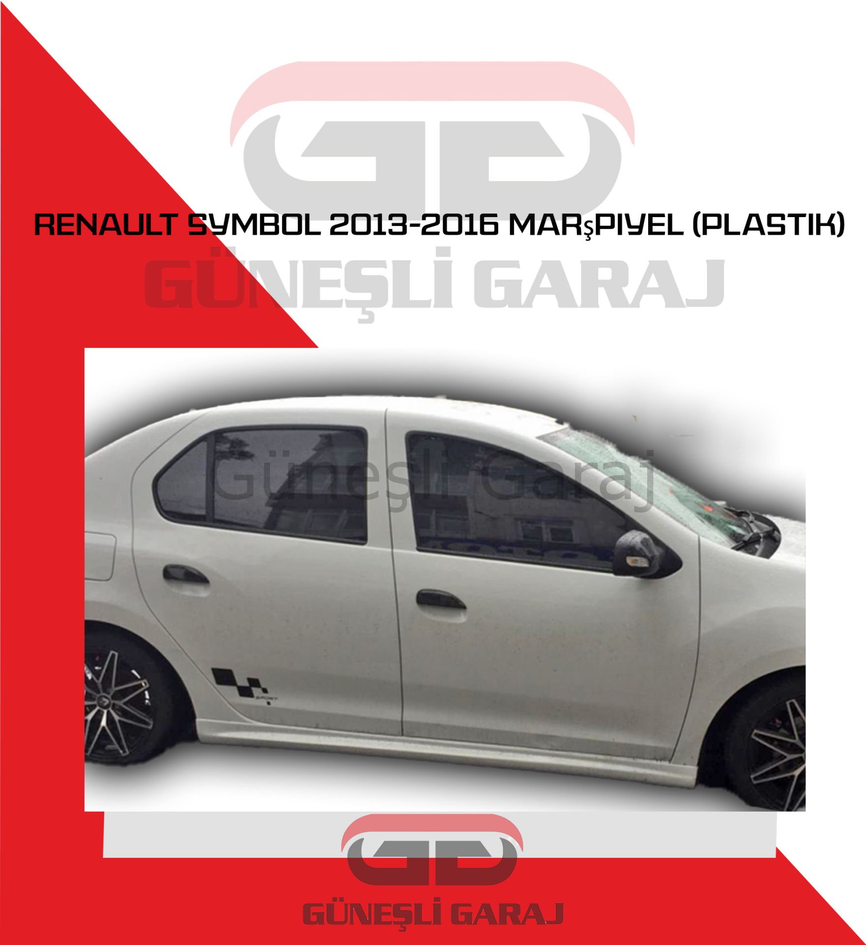 Renault Symbol 2013-2016 Marşpiyel (Plastik)