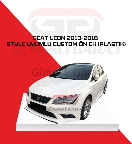 Seat Leon Mk3 Style 2013-2016 Custom Ön Ek (Plastik)