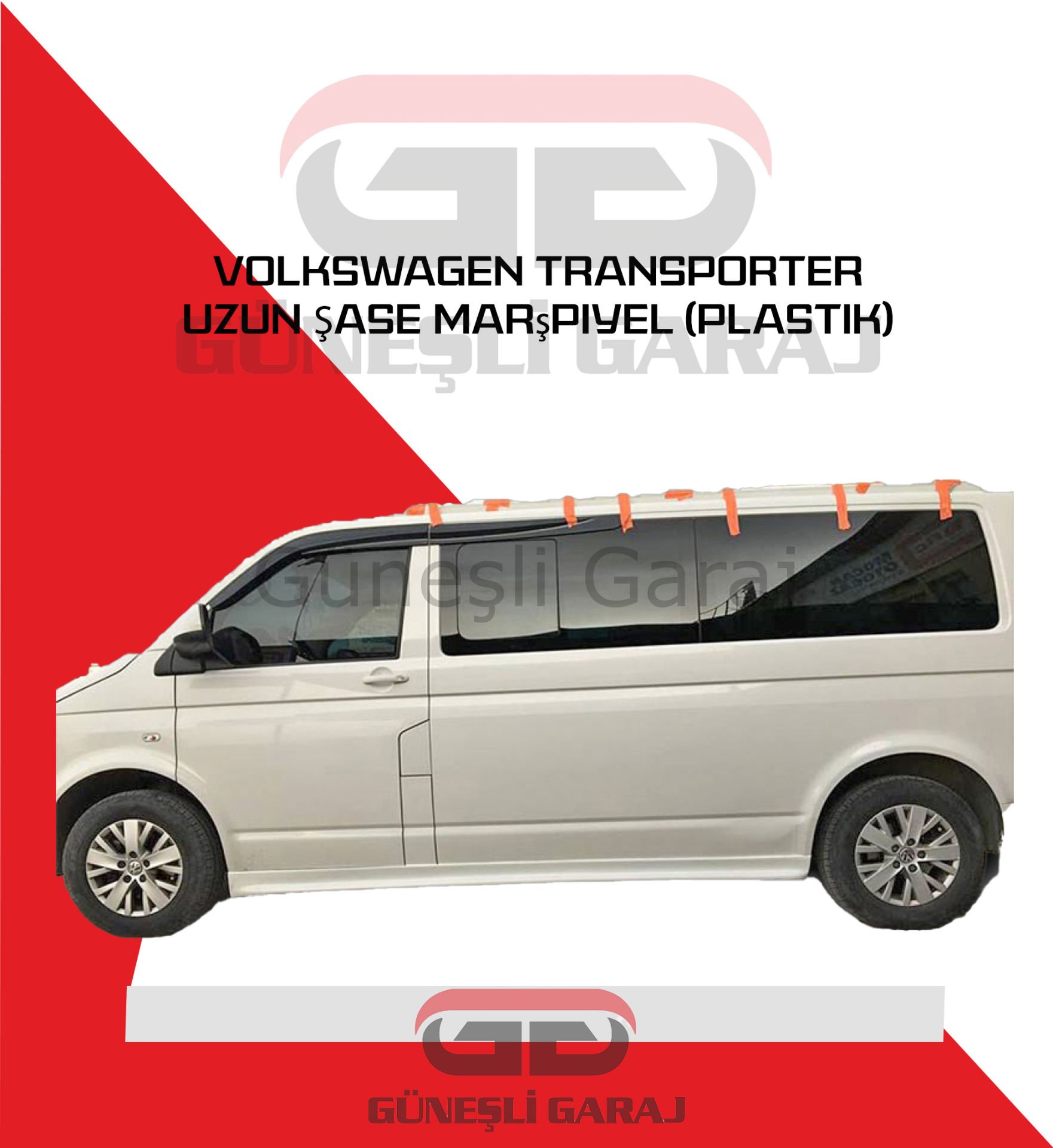 Volkswagen Transporter Uzun Şase Marşpiyel (Plastik)